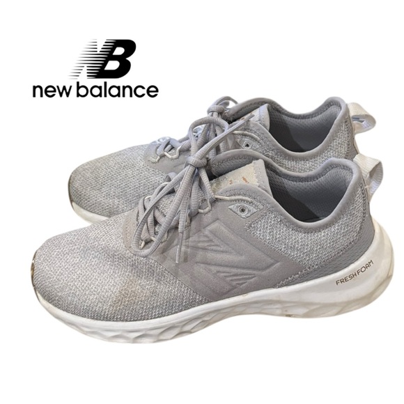 New Balance Fresh Foam SPT V4 WSPTAG4 Women's Gray Running Shoes 8 - Picture 1 of 6